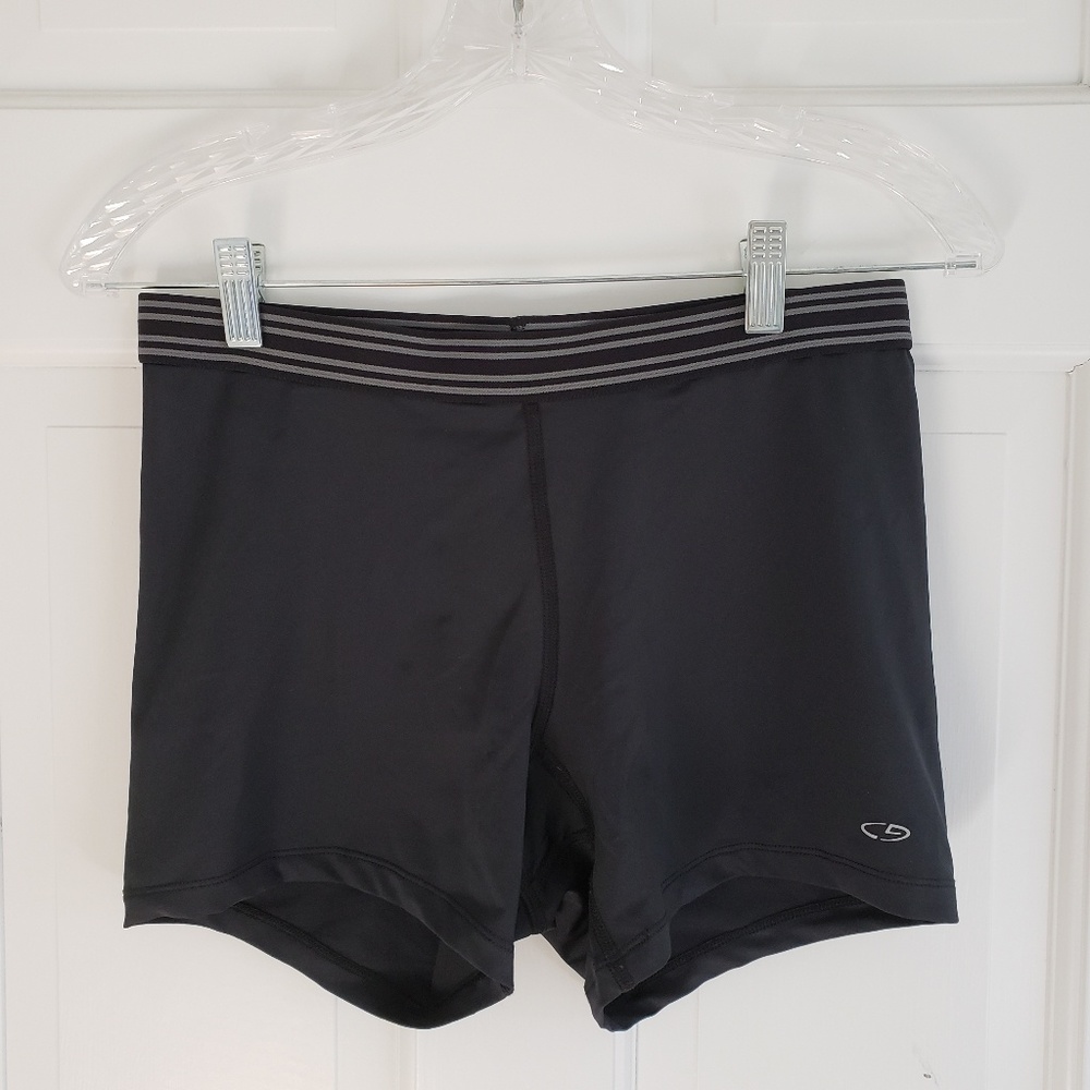 Sale! Champion Black Spandex Workout shorts Large